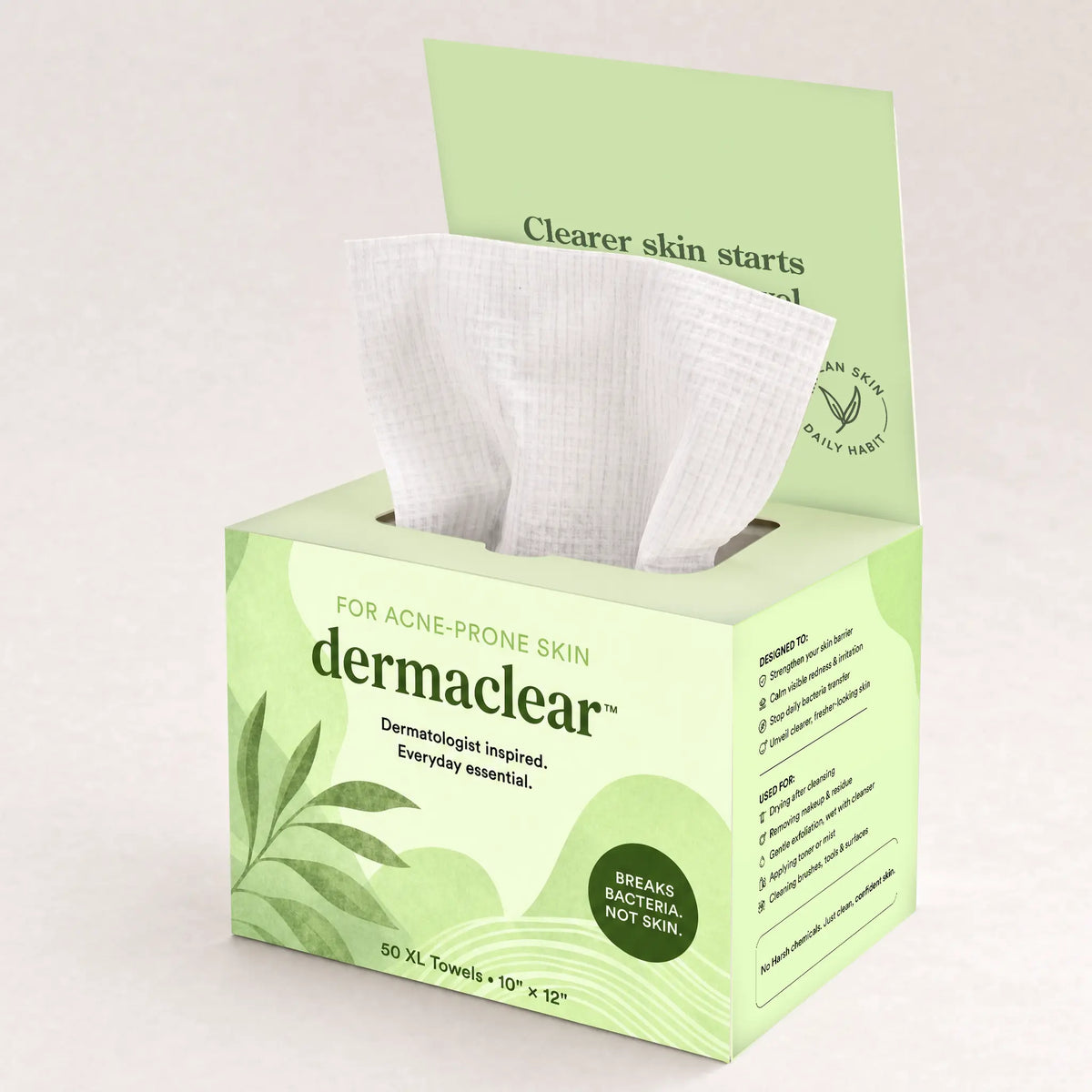 DermaClear™ Face Towels For Acne-Prone Skin